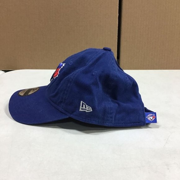 NWT NEW ERA 9TWENTY TORONTO BLUE JAYS KID'S YOUTH ADJUSTABLE BASEBALL CAP BLUE - Picture 4 of 7